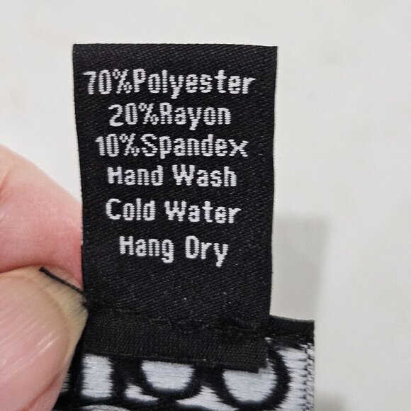 Clara Sunwoo Black Knit Top Dolman Sleeve Asymmetrical Pullover Button Detail - Picture 8 of 10